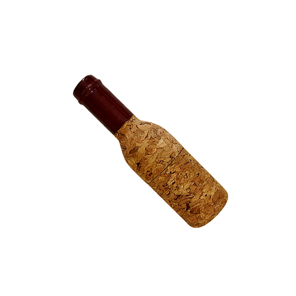 Full real capacity usb2.0 usb3.0 eco friendly cork wood bottle shaped usb flash drive with logo LWU261